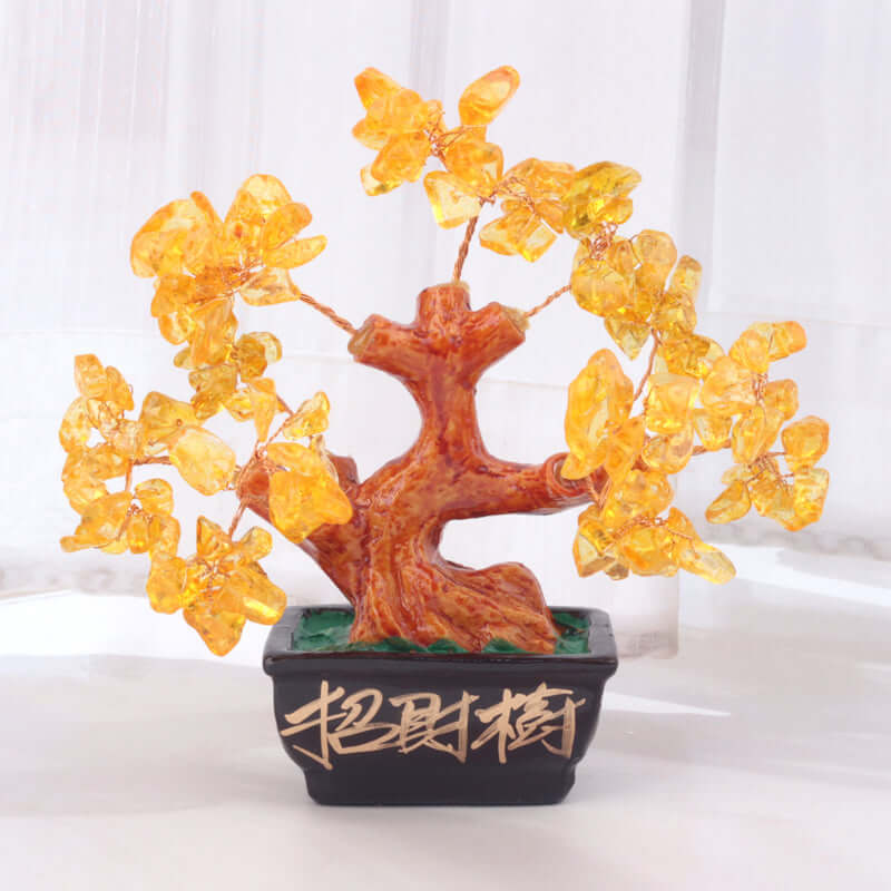citrine bonsai crystal tree Citrine Bonsai Crystal Tree – Ancient Infusions