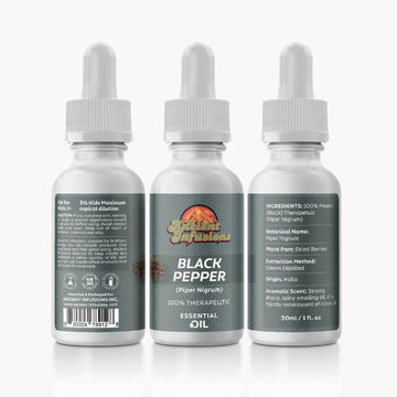 Elevate Wellness: Black Pepper Essential Oil Benefits and Various Uses from Ancient Infusions.