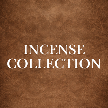 Incense collection banner featuring incense sticks and cones from Ancient Infusions.
