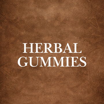 Herbal Gummies Collection: Sea Moss Gummies with Bladderwrack and Burdock Root on display