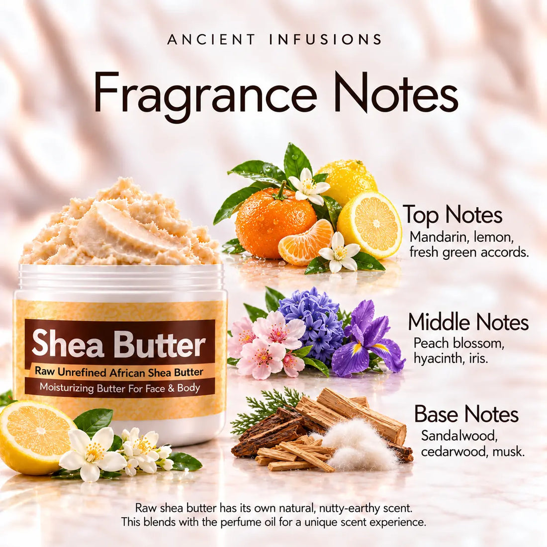 Burberry Weekend Shea Butter in an open white jar with textured ivory shea butter and simple scent accents on a soft cream background.