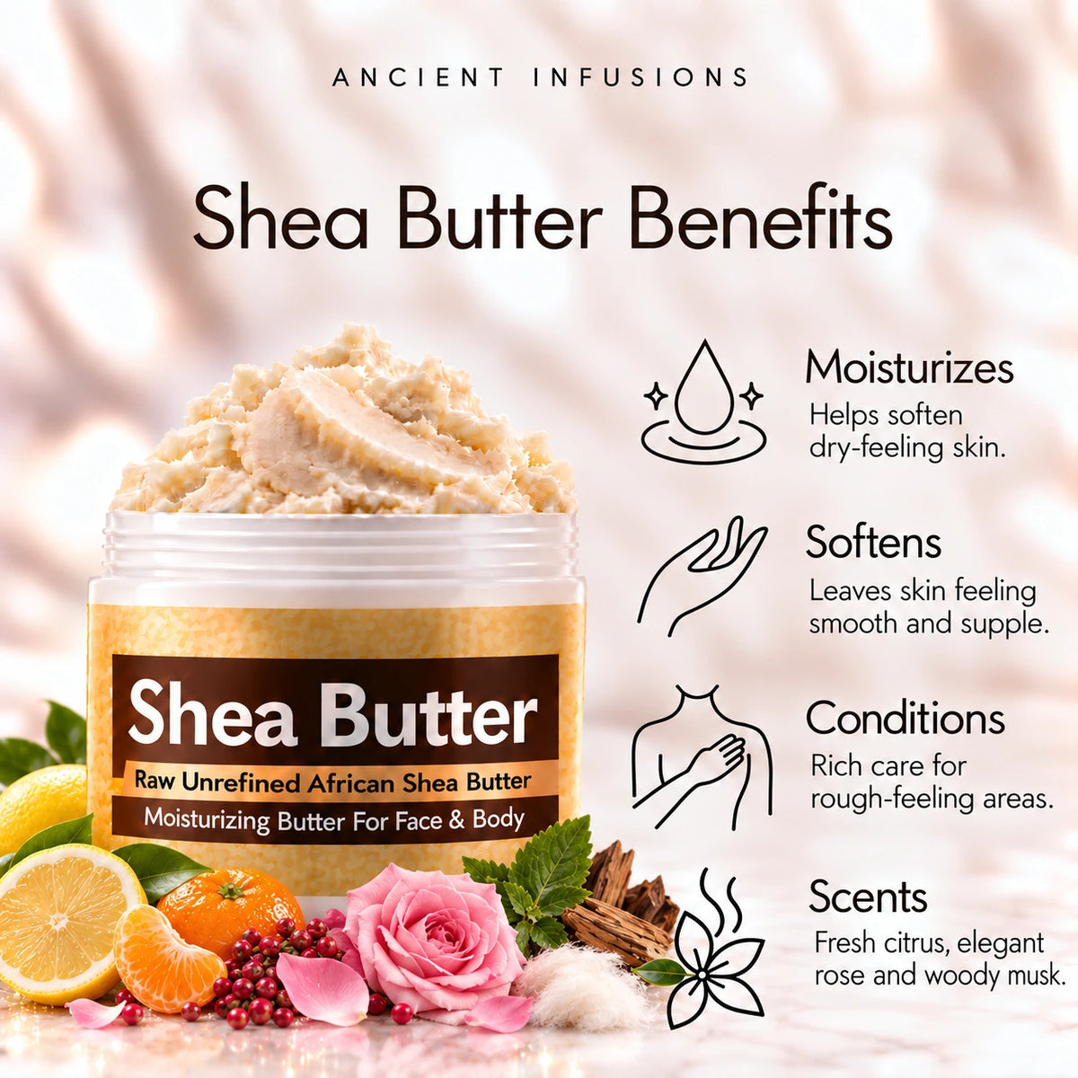 Chanel Paris-Paris inspired shea butter moisturizing, softening, conditioning and scented-skin benefits.