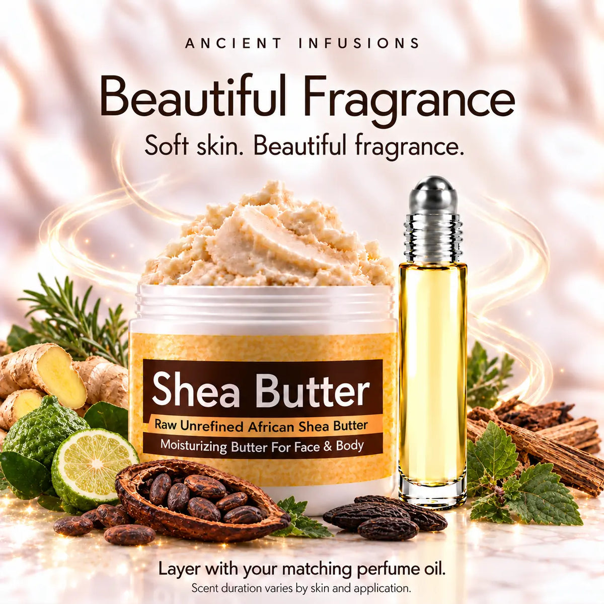 Bad Boy Extreme inspired shea butter and perfume oil for fragrance layering; scent duration varies.