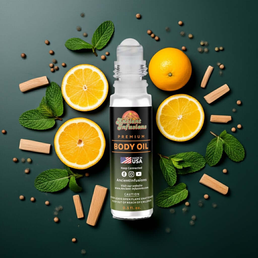 Creed Royal Water Inspired Body Oil with fresh citrus and mint