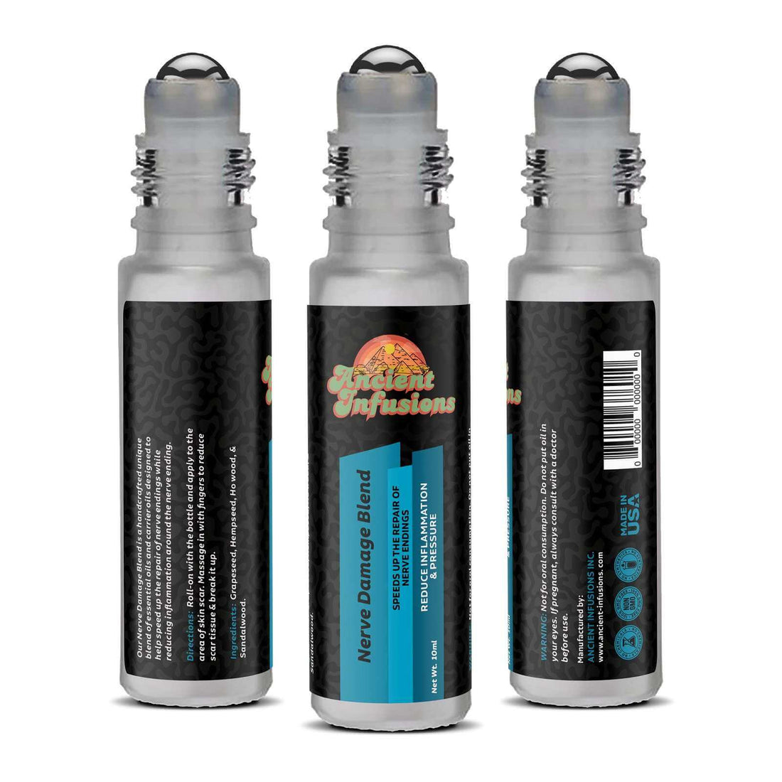 Nerve Damage Herbal Remedy Oil by Ancient Infusions