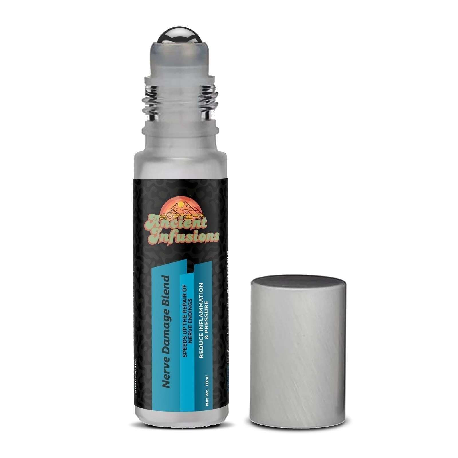 Nerve Damage Herbal Remedy Oil - Discover Natural Relief For Nerve Pain With Ancient Infusions Nerve Damage Relief Blend - Your Path To Soothing Comfort