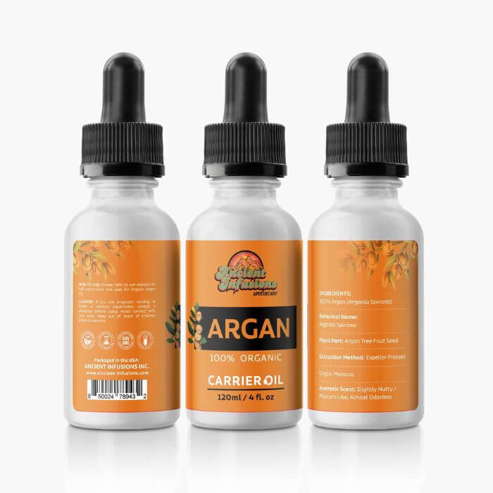 Hydrated Skin - Moroccan Argan Oil by Ancient Infusions.