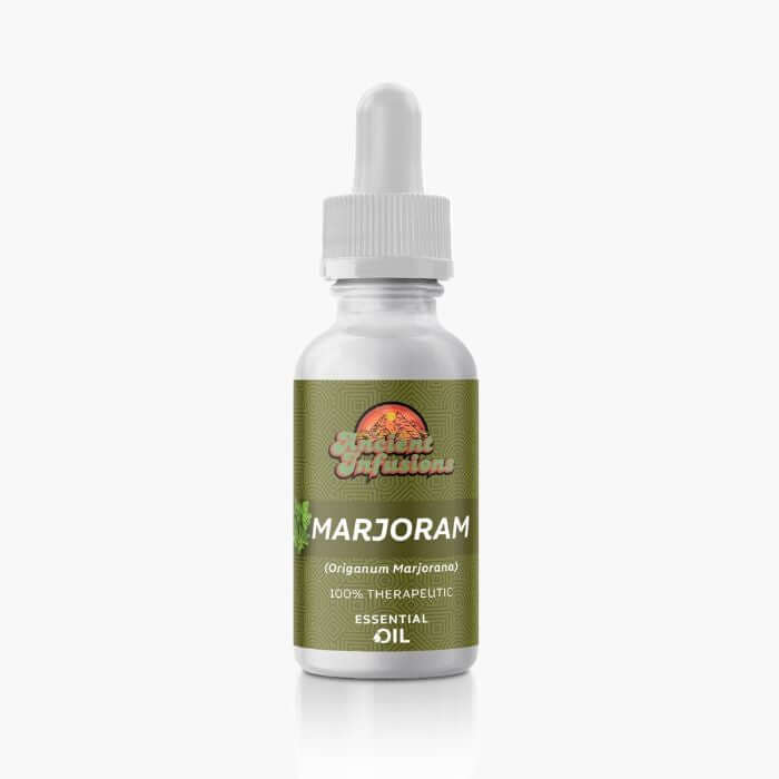 Ancient Infusions Sweet Marjoram Essential Oil - Relaxing Aromatherapy Benefits.