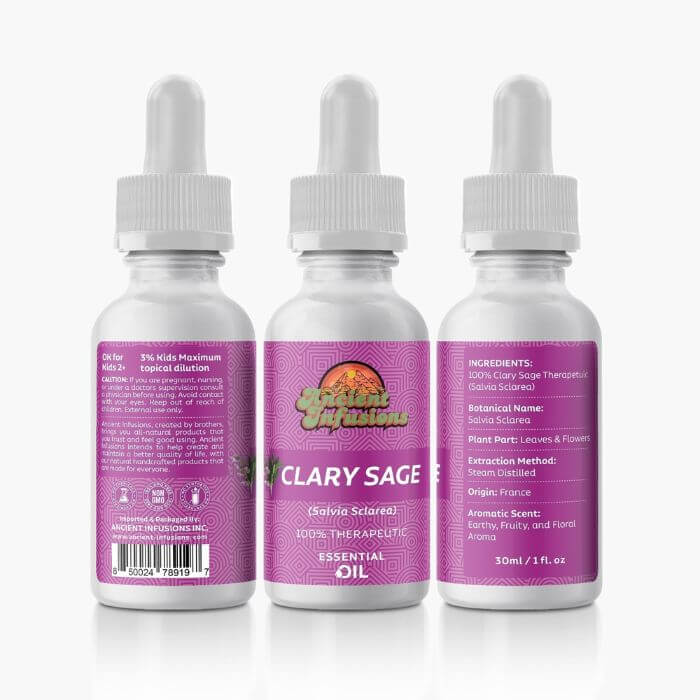 Clary Sage Essential Oil by Ancient Infusions