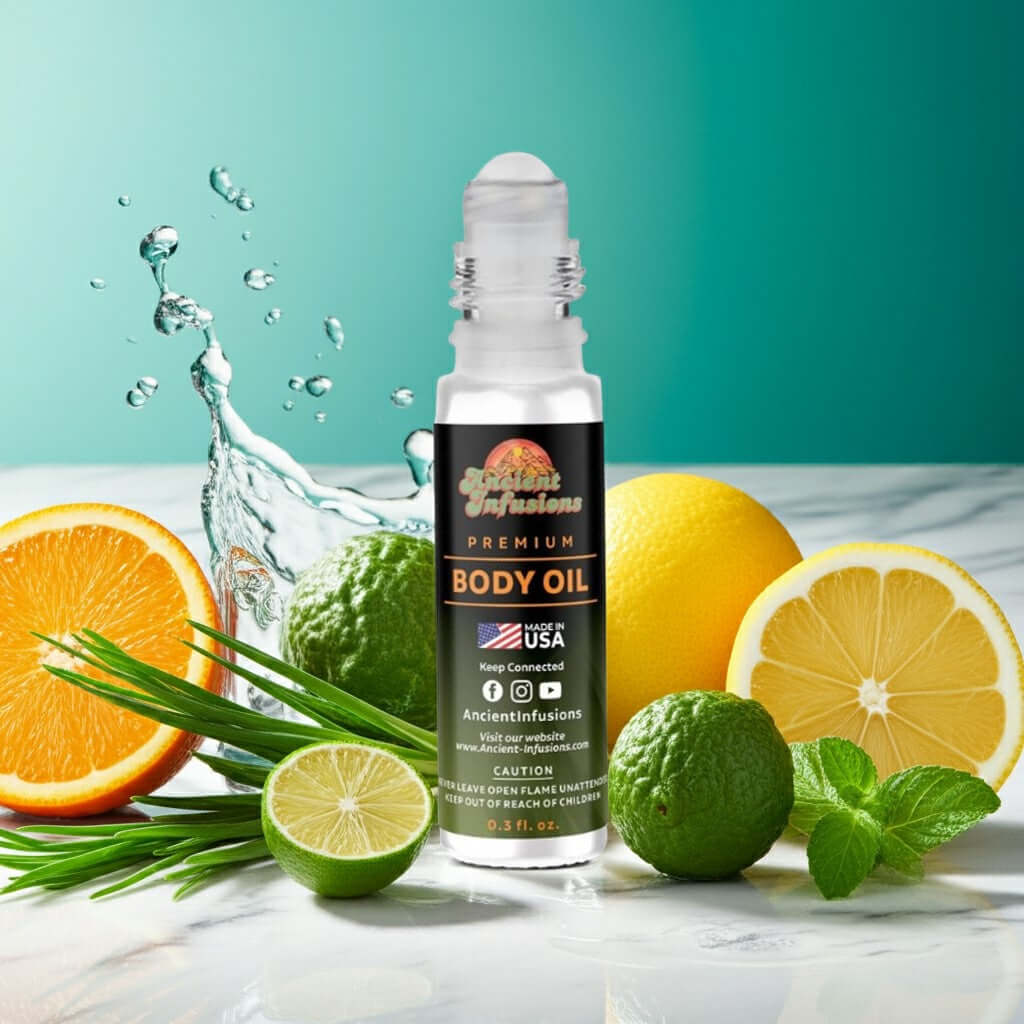 Louis Vuitton Imagination Inspired Body Oil with citrus and mint accents