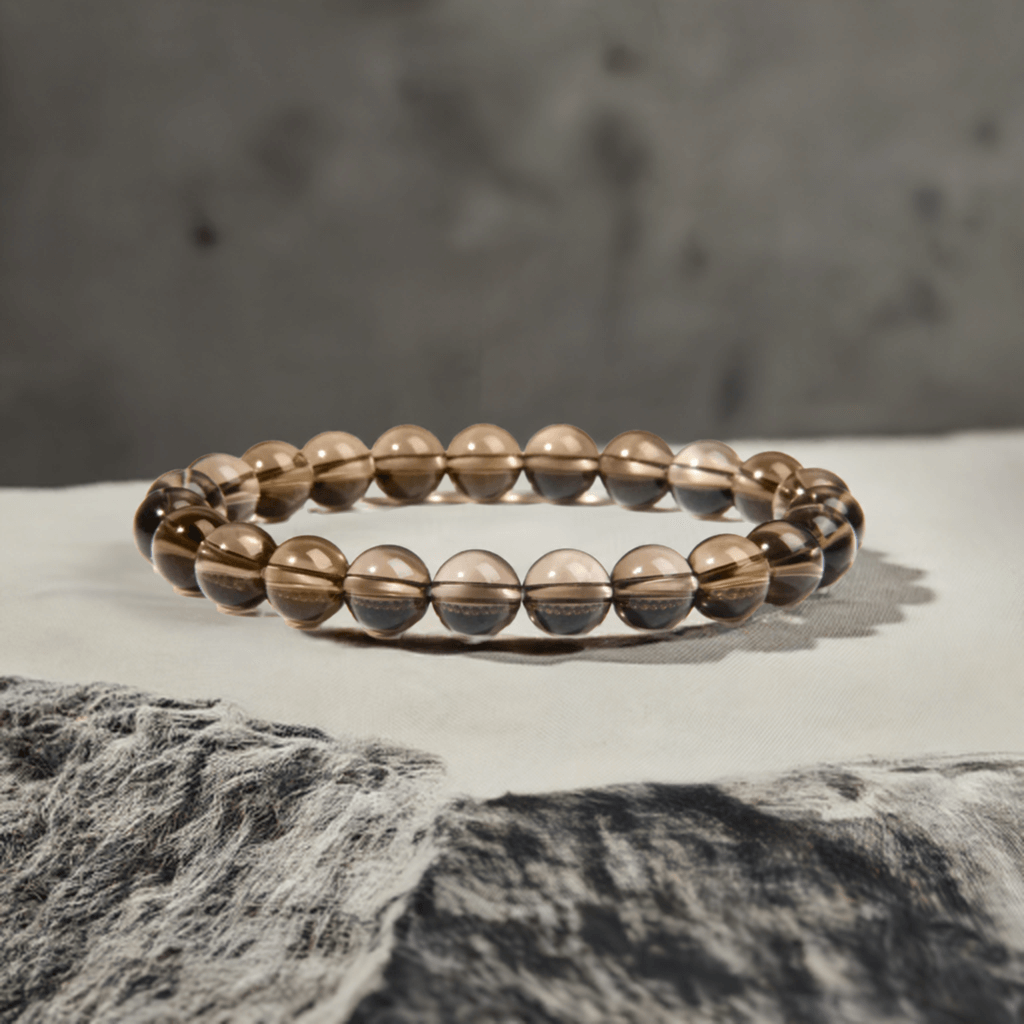 Smoky Quartz Bracelet Benefits and Meaning – Real Healing Crystal Jewelry for Protection and Balance.