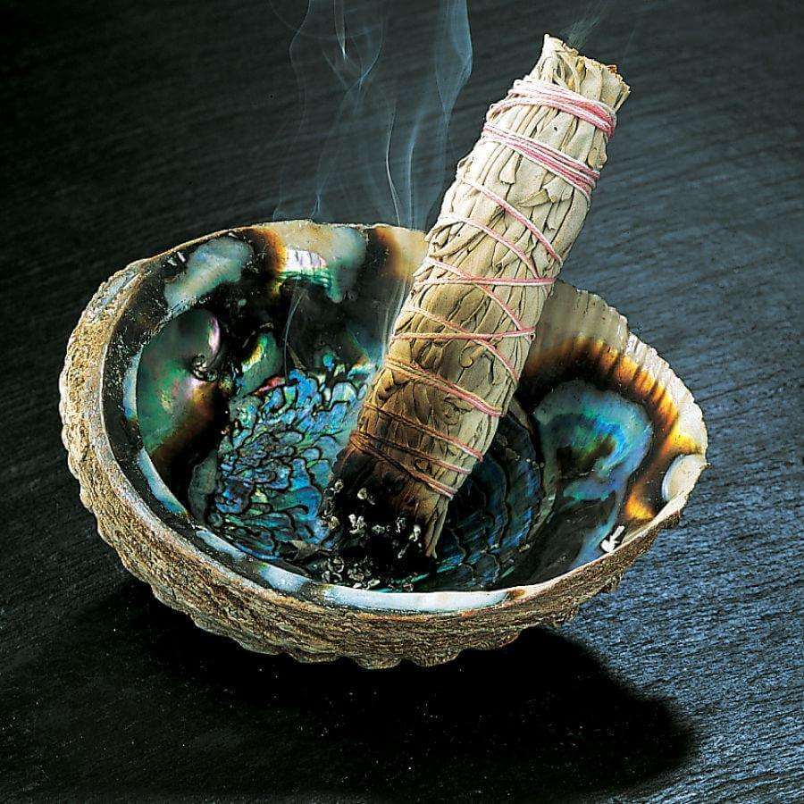 Native White Sage Smudge Stick - 4 inch - Spiritual Cleansing and Purification Benefits.