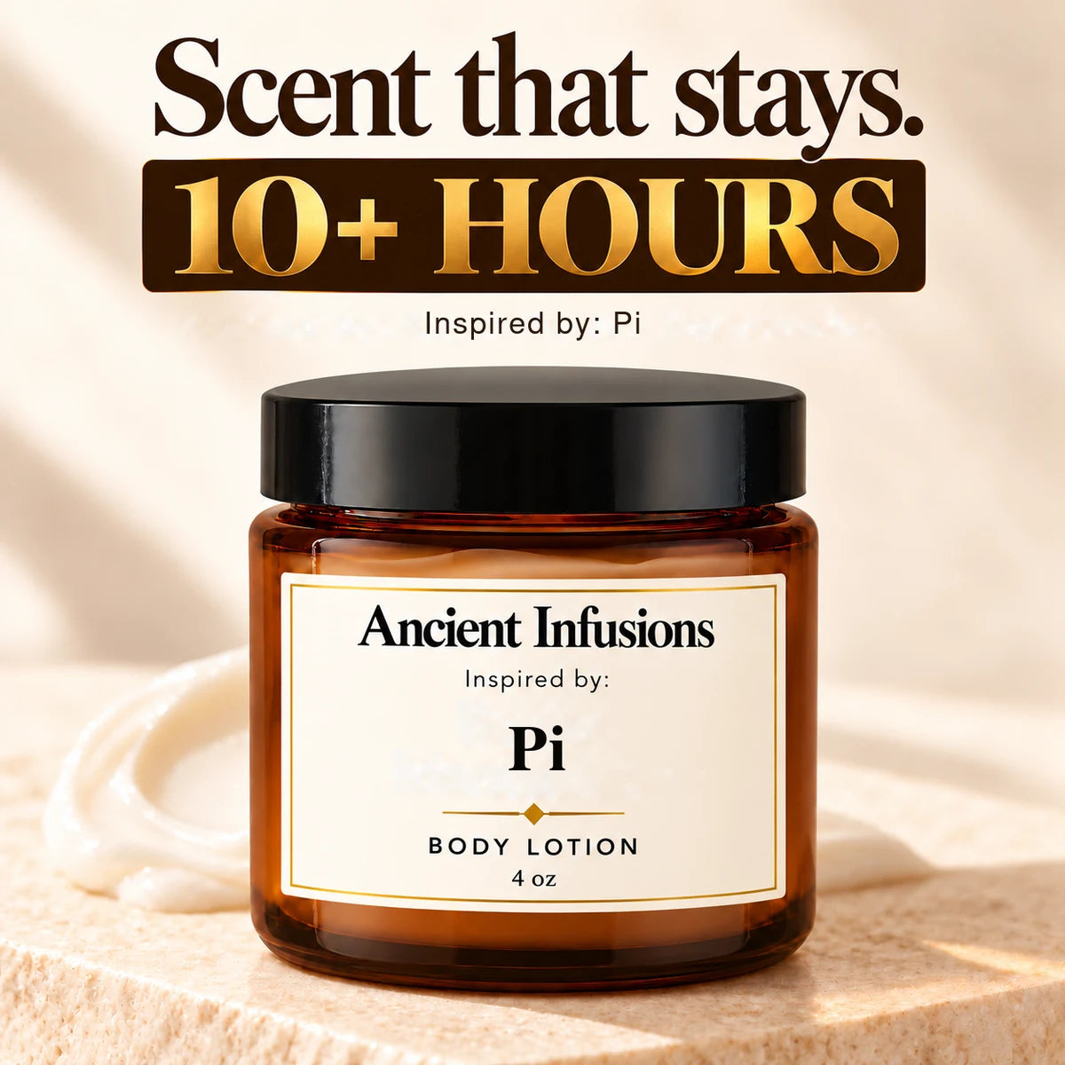 Pi Inspired Body Lotion by Ancient Infusions — lasting scent