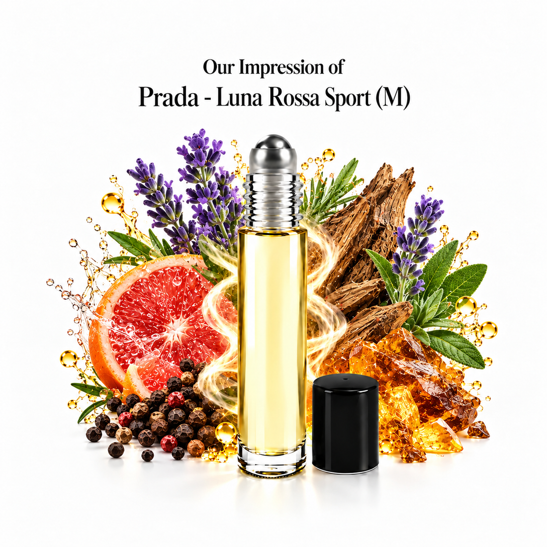 Our impression of Prada Luna Rossa Sport men's perfume oil with fragrance notes
