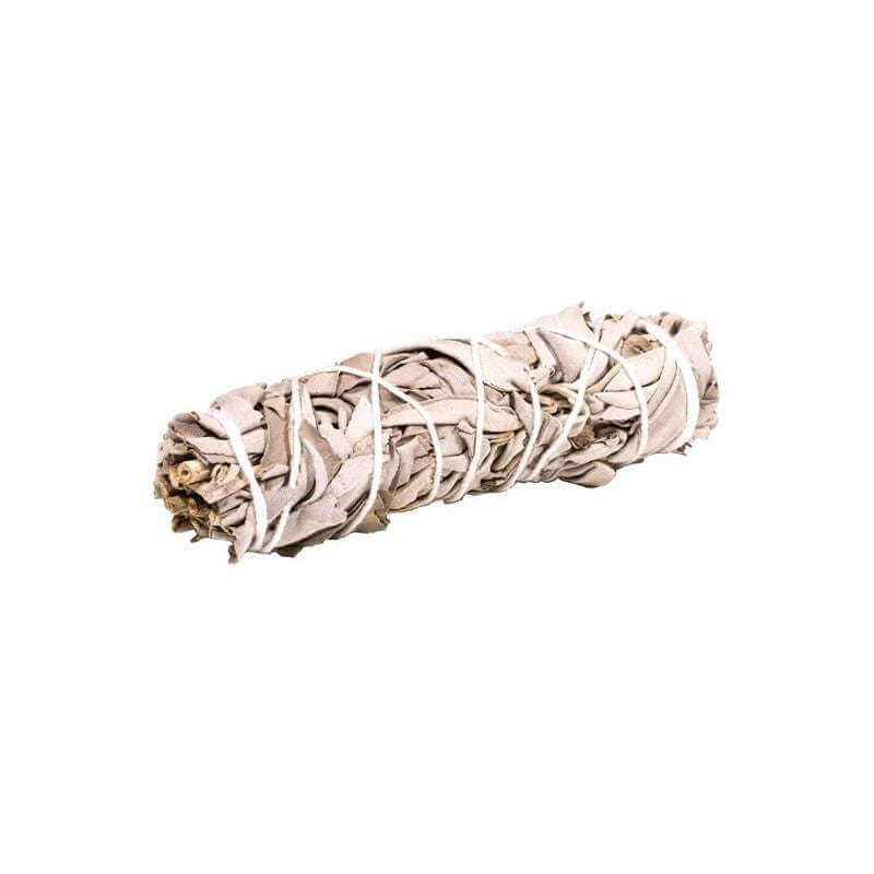 Native White Sage Smudge Stick - 4 inch - Spiritual Cleansing and Purification Benefits.