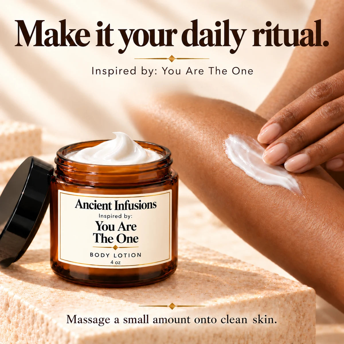 You Are The One Inspired Body Lotion — how to use